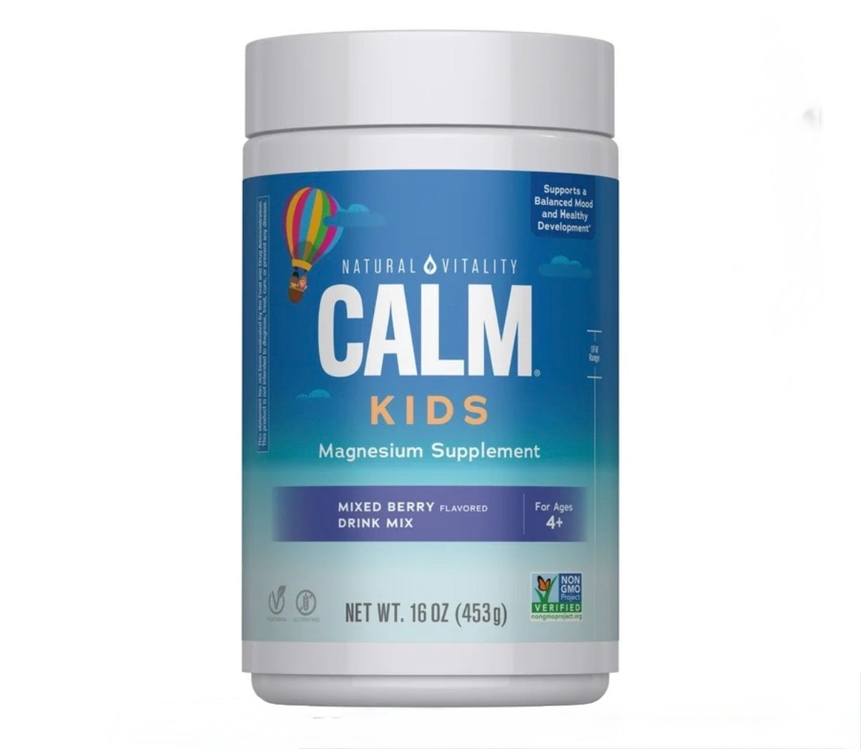 Natural Calm Kids — Magnesium Powder Mixed Berry 16oz