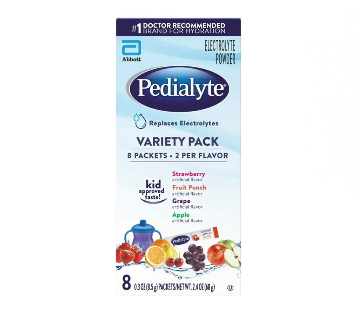 Pedialyte Variety Pack — 8ct