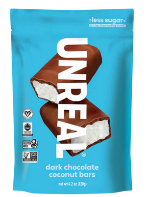 Unreal — Mini Dark Chocolate Coconut bars