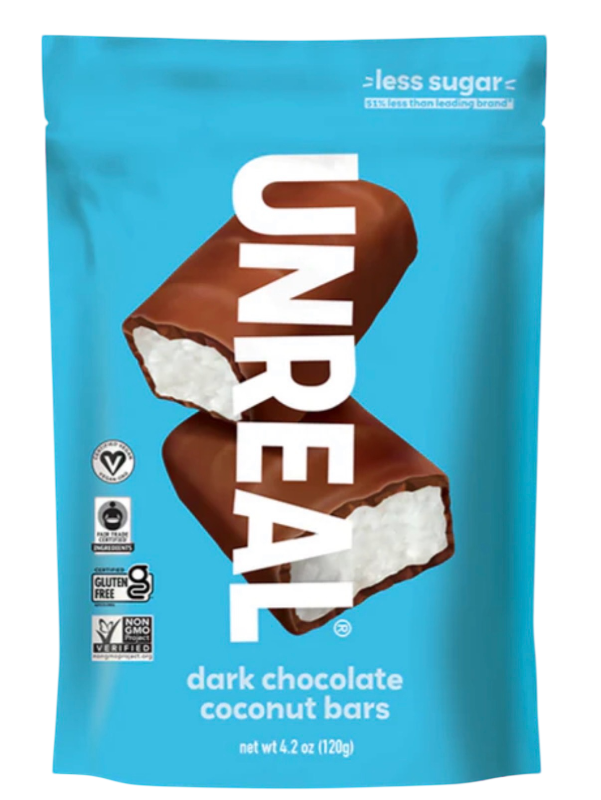 Unreal — Mini Dark Chocolate Coconut bars