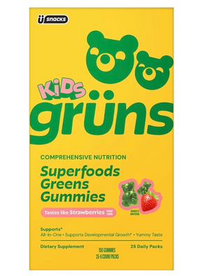 Grüns Kids Superfood Greens Gummies 25ct (Baby & Kids)