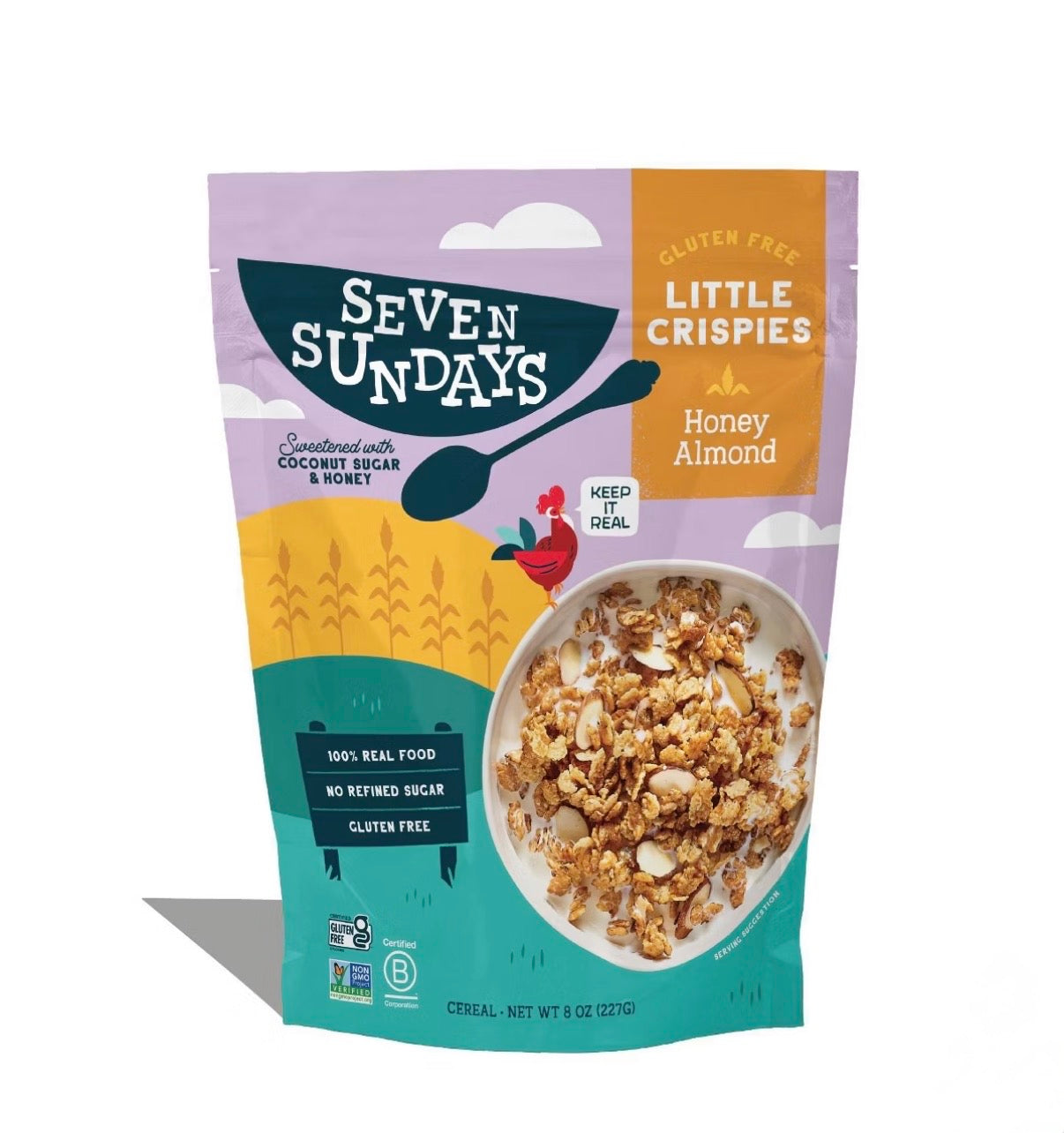 Seven Sundays — Little Crispies Honey Almond Cereal 8oz