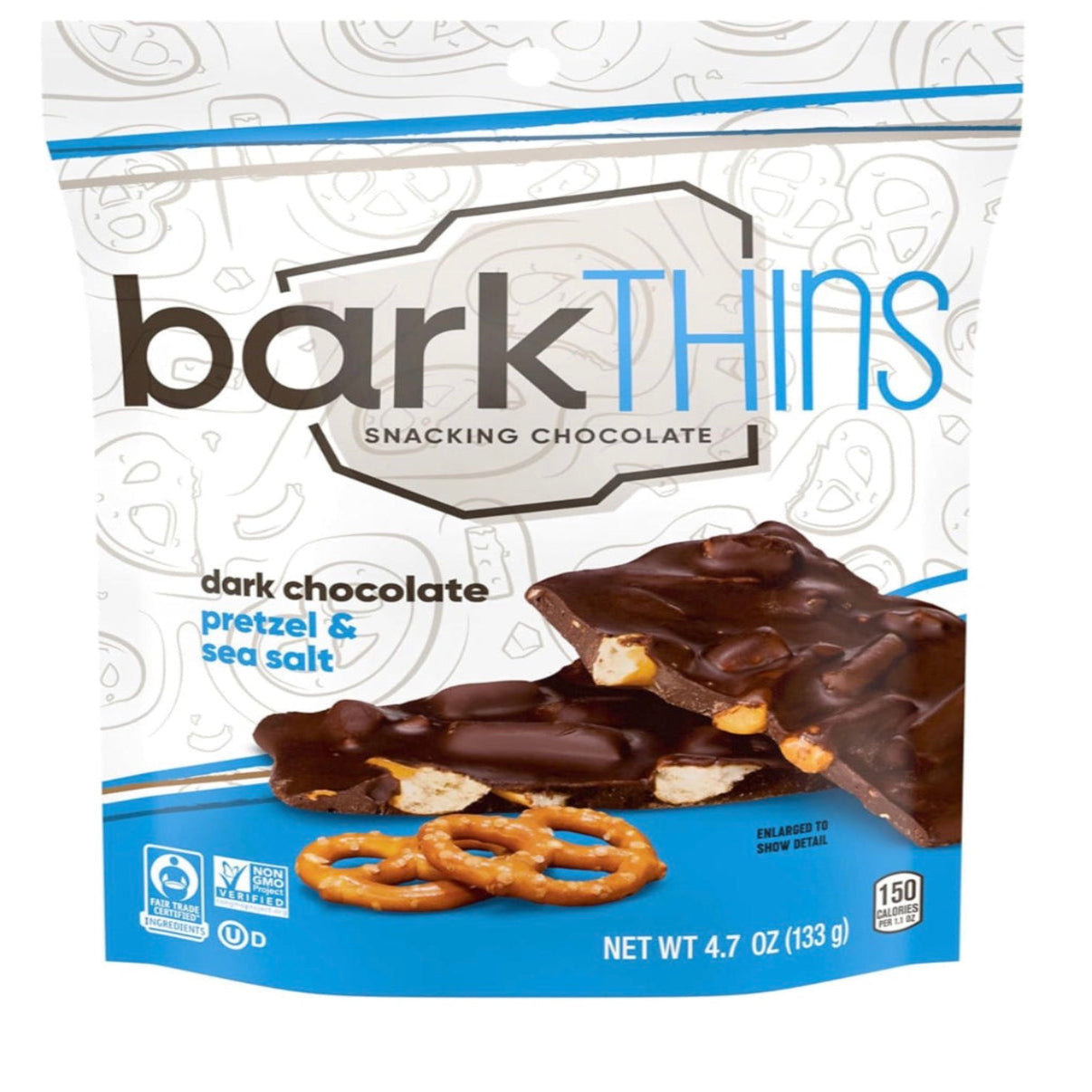BarkThins Dark Chocolate Pretzel & Sea Salt 4.7oz