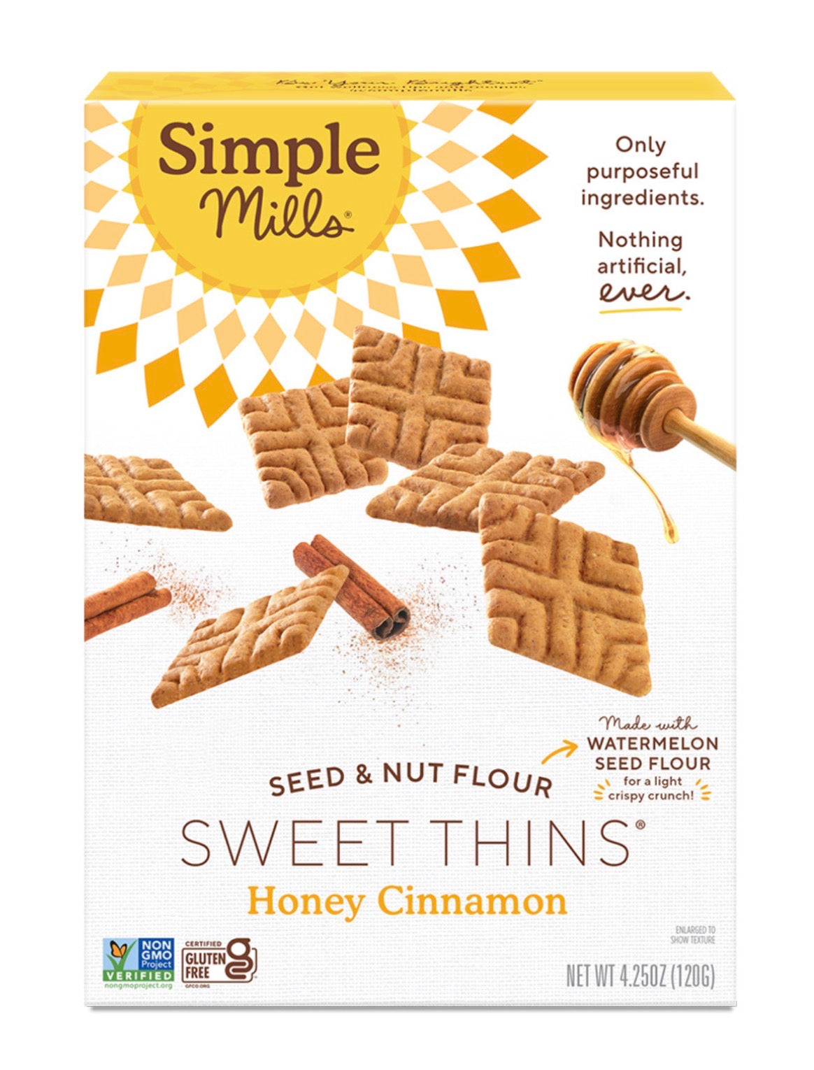 Simple Mills — Sweet Thins Honey Cinnamon