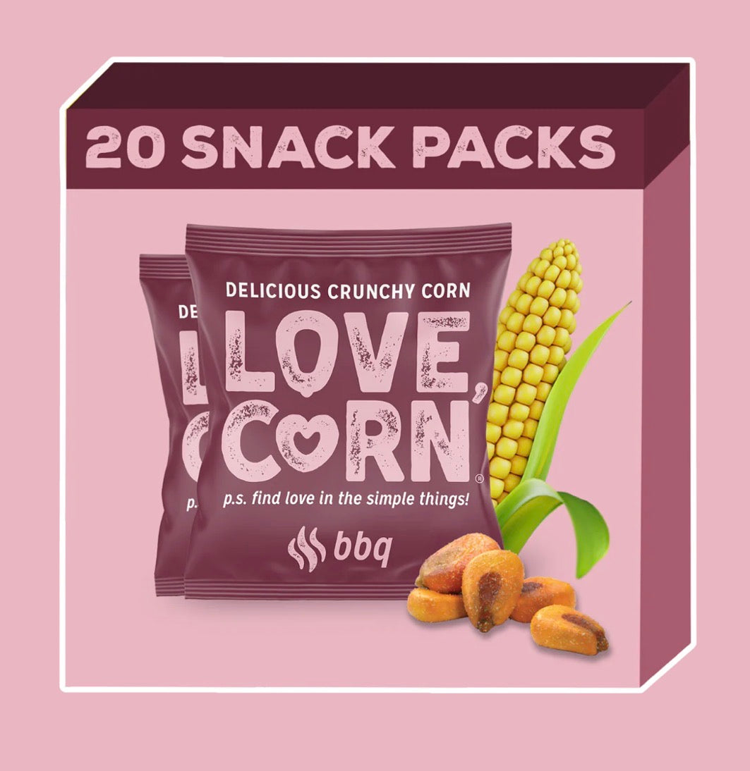 Love Corn — BBQ 20 Snack Packs