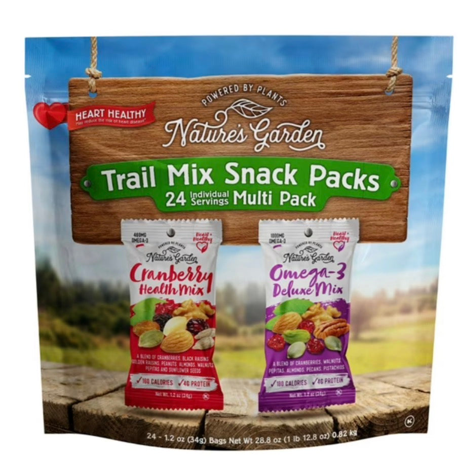 Nature's Garden — Trail Mix Snack Packs 24pk
