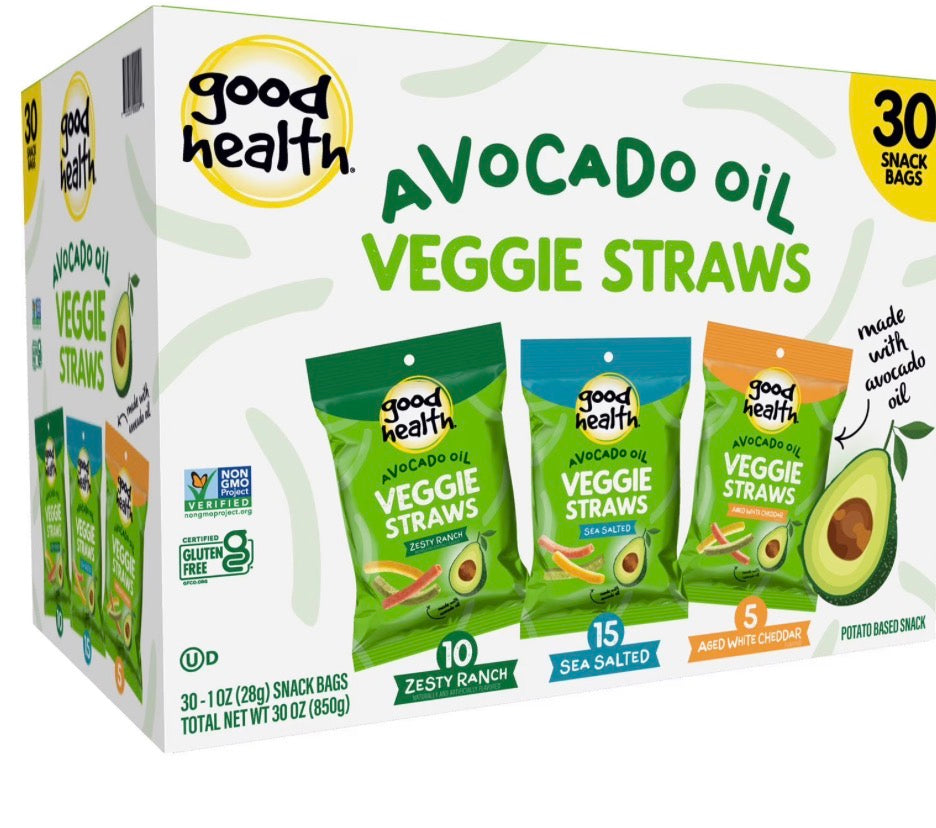 Good Health — Veggie Straws Avocado Oil 30pk