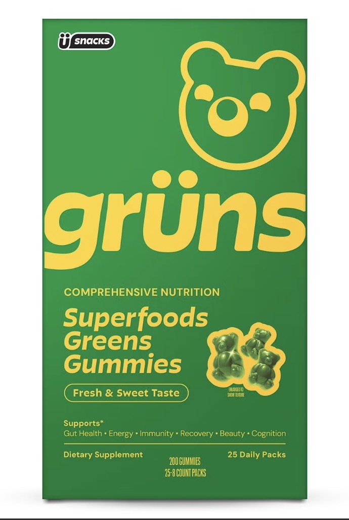 Grüns — Adult Organic Superfood Green Multivitamin