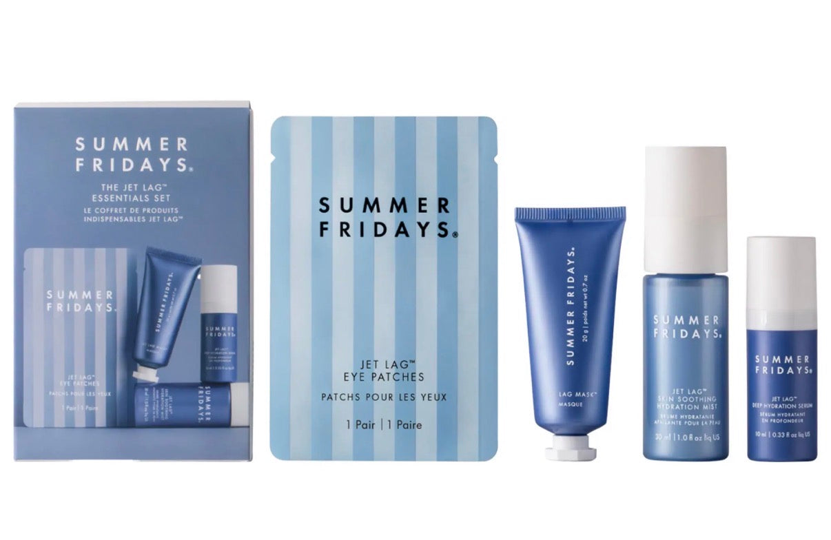 Summer Fridays — Jet Lag Essentials Set