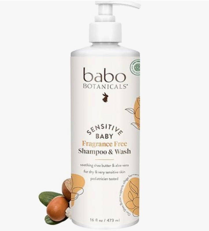 Babo Botanicals — Moisturizing Baby Shampoo & Wash