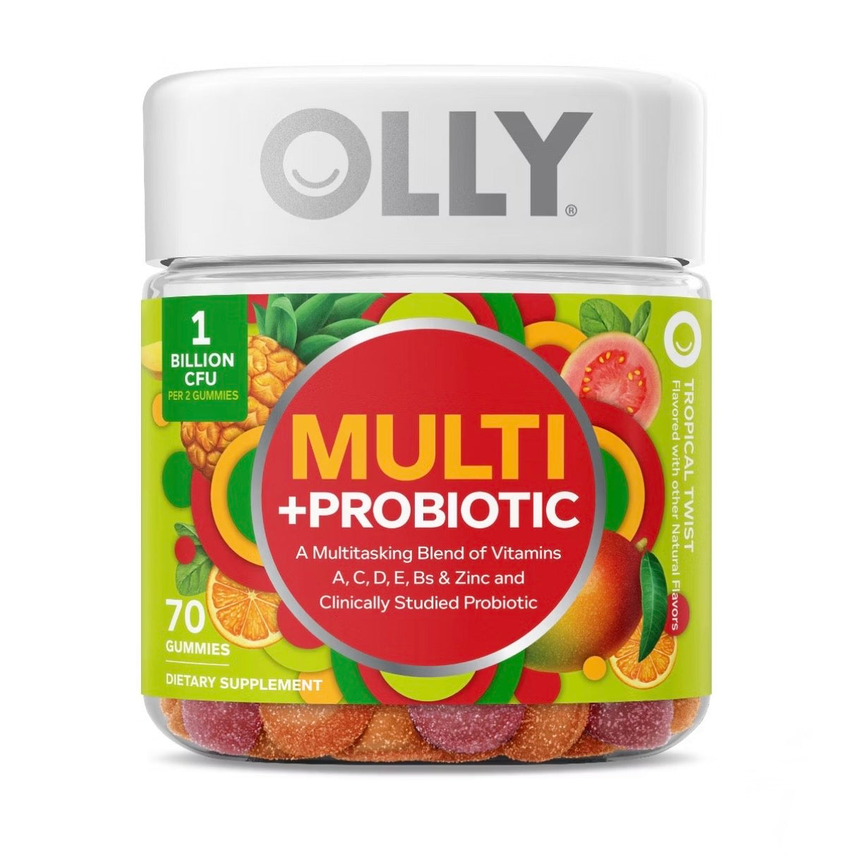 OLLY Probiotic + Prebiotic Gummies