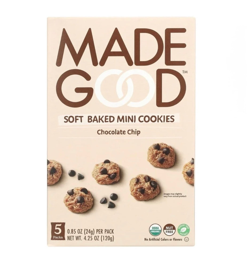 MadeGood Soft Baked Mini Cookies (Baby & Kids)