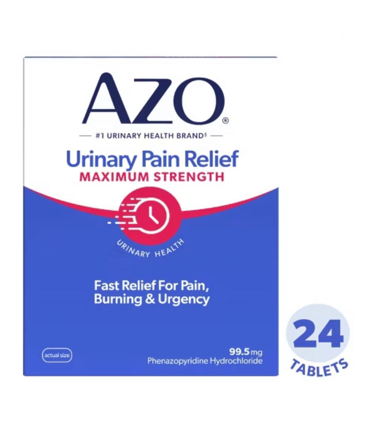 AZO — Maximum Strength Urinary Pain Relief 24ct