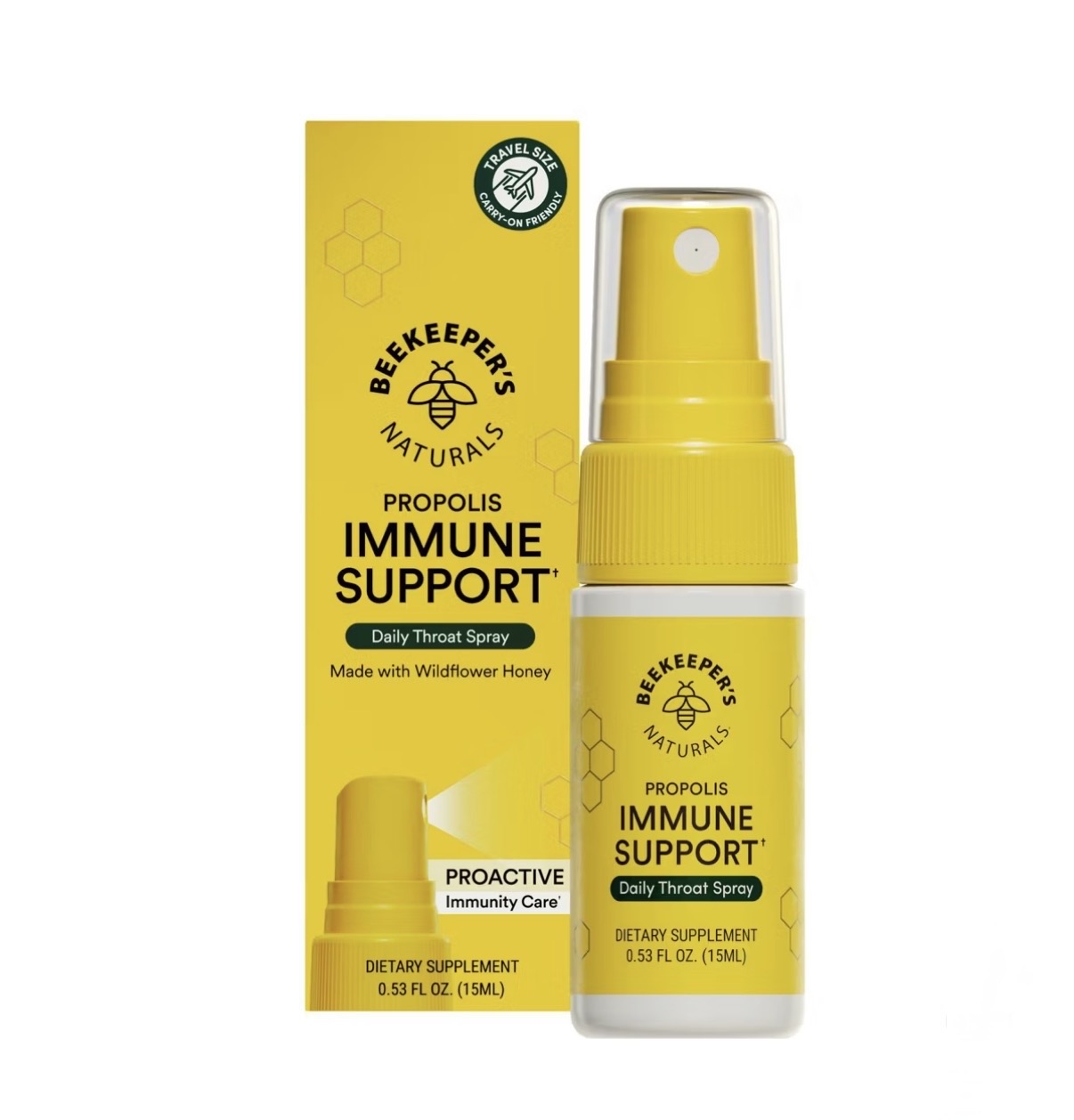 Beekeeper's Naturals — Propolis Immune Support Throat Spray 15ml
