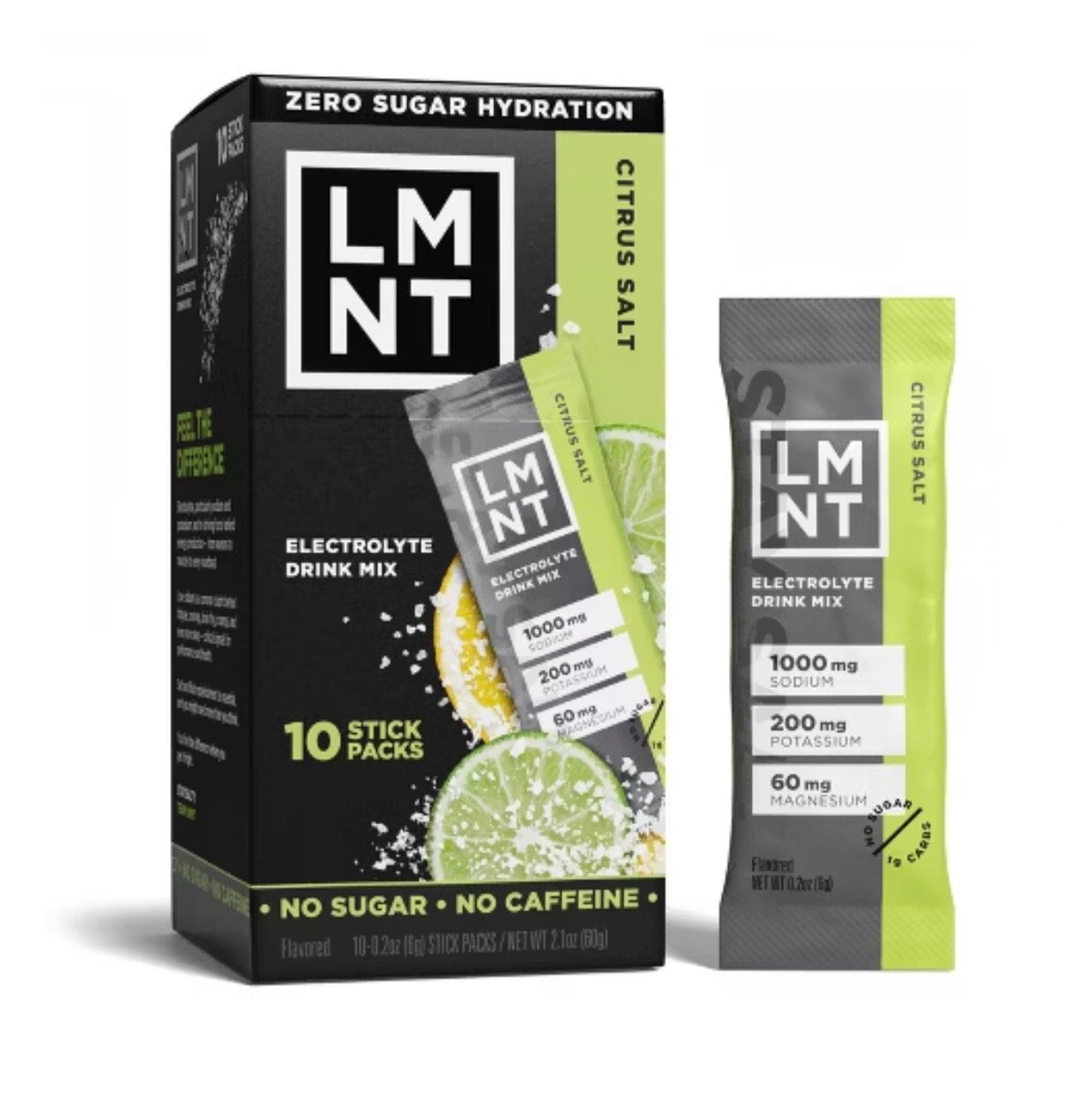 LMNT — Zero-Sugar Electrolytes Citrus Salt 10ct