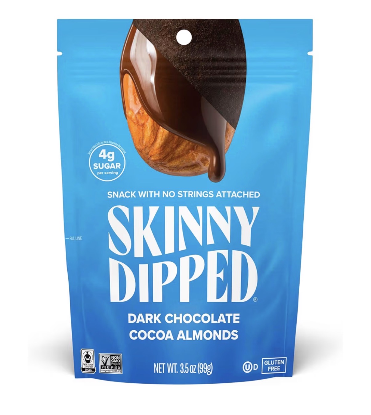 SkinnyDipped — Almonds Dark Chocolate